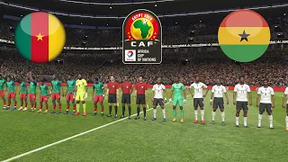 Cameroon vs ghana | Africa Cup of Nations 2019 Group Stage | PES 2019 Gameplay HD