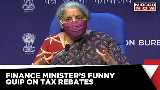 Finance Minister's Funny Quip In Post-Budget Press Conference; Watch Here