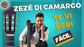 [MUITO FÁCIL] COMO TOCAR a MÚSICA NOVA do Zezé di Camargo (Te Vi Bebi) [COM CIFRA]