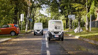 Daily Life of Autonomous Delivery Robots Delivering Groceries