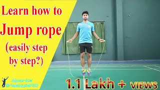 How to do Skipping easily for beginners ? how to do jump rope for beginners ?