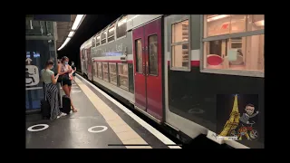 4K Suburban train 🚆 ride (RER C) - things to do in Paris 🇫🇷 video