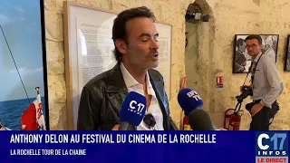 ANTHONY DELON au FESTIVAL DU CINÉMA DE LA ROCHELLE