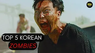 TOP 5 Korean Zombie Movies and Tv Shows