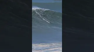 Incredible Jet ski rescue surfer of Big Wave at Nazare