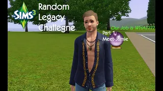 Sims 3 Random Legacy Challenge Part 1! Meet Jamie the Fortune Teller