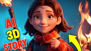 How To Make AI Generated 3D Cartoon Story Videos with ChatGPT & AI | FREE AI Animation Generator