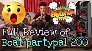 Boat Partypal 200 🔥|| Full review 😱|| Unboxing video 🥳||