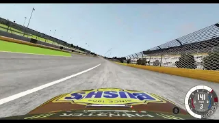 Ryan preece near flip at Kansas reenactment in beamng (100 sub special)