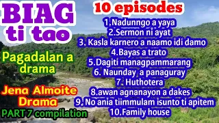 PART 7 compilation (BIAG TI TAO) PAG-ADALAN a drama ilocano (Jena Almoite Drama)