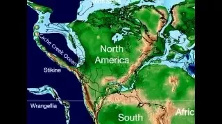Plate Tectonic Evolution of North America - Scotese Animation