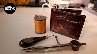 Deri Cüzdan Yapımı  | Erkek cüzdanı | DIY