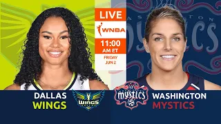 Dallas Wings vs. Washington Mystics I WNBA LIVE SCOREBOARD 2023 I @baskemali