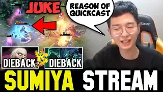 SUMIYA talks about Quickcast ft Insane Juke | Sumiya Invoker Stream Moment #500