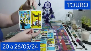 ♉ TOURO ⦁ 20 a 26/05/24 ⦁ ⛈️🏕️🕊️ O TEMPO VAI FECHAR BUSQUE A CALMA E DEIXE A JUSTIÇA COM DEUS.