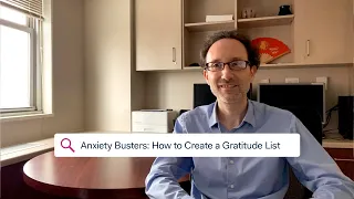 STAY STRONG – Anxiety Busters: How to Create a Gratitude List