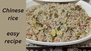 Chinese rice recipe | Chinese rice banane ka easy tarika