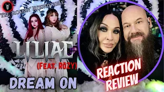 GEN X - Couple's REACTION and REVIEW - Liliac - Dream On (Feat. RōZY)(Aerosmith cover)