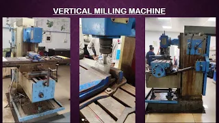 Vertical Milling Machine in Hindi & English || Milling Machine || PPT on vertical milling machine