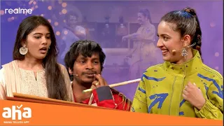 Raju Rhyming.. Niharika Timing 🤩|| Chef Mantra 3 || @realmemobiles || ahavideoin