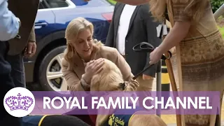 Prince Edward and Sophie get 'Golden' Reception at Puppy Class