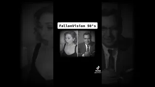 Elizabeth Olsen Fallon Vision 50's era, Jimmy Fallon wandavision tonight - Celebrity Bizz