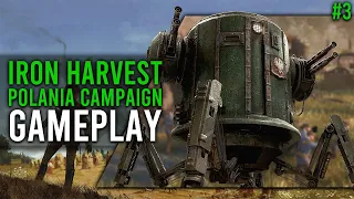 IRON HARVEST - GAMEPLAY | Campaign Playthrough [POLANIA] Part #3 [2021]