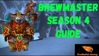 WoW Dragonflight Season 4 Brewmaster Monk Tank Guide - Beginner