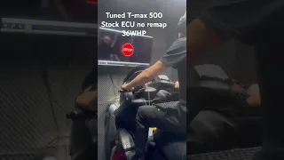 T-MAX 500 on dyno..! 36WHP..!!