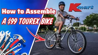 How to Assemble a $99 Kmart Tourex Bicycle in less than 5 Minutes