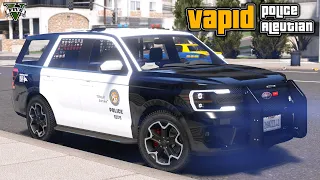 Police Vapid Aleutian (Police Ford Expedition) | GTA V Lore Friendly Car Mods | PC