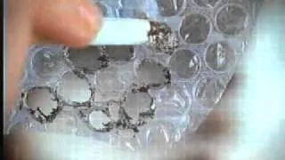 Bubble wrap - emphysema