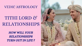 Tithi & Relationships | #marriage #vedicastrology