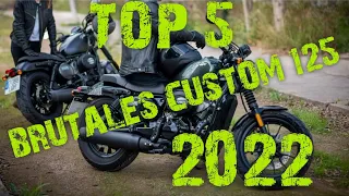 TOP 5 Custom 125 del 2022 Que no Te Puedes Perder