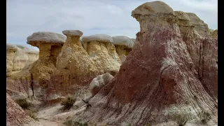 A day at the Paint Mines Park (Calhan Badlands). Colorado's strangest and most unique landscape?