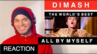 VOCALIST Reacts to DIMASH - ALL BY MYSELF | THE WORLD'S BEST (Dimash Reaction Week!)