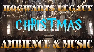 Harry Potter Hogwarts Christmas | Hogwarts Legacy Winter Holiday Ambience and Music