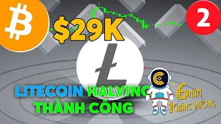 1666 (Part 2) - BTC Bị Giữ Dưới $30K | LTC Halving Thành Công, Bitcoin Halving NEXT | Quay Thưởng