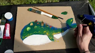 Подвижная игрушка Чудо-юдо Рыба-кит по сказке Петра Ершова «Конёк-горбунок»