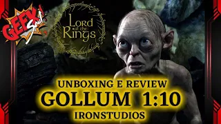 Unboxing e Review do Personagem Gollum (Smeagle) 1:10 da IRONSTUDIOS.