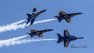 Blue Angels and many more fly over NAS JRB Fort Worth Texas