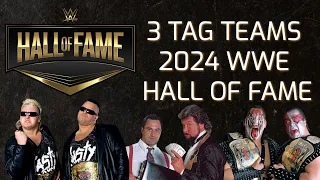 3 TAG TEAMS TO INDUCT INTO THE WWE HALL OF FAME #wwe #halloffame #goldenera