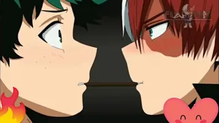 Todoroki y deku se besan 7U7👌👌👌👌