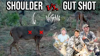 Accidental Shoulder or Gut Shot!?  We Asked A DEER Tracker "Which Has A HIGHER Recovery Rate?"