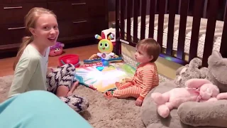 Cute and Funny Baby Siblings Playing and Laughing Together - Funny Fails Baby Video