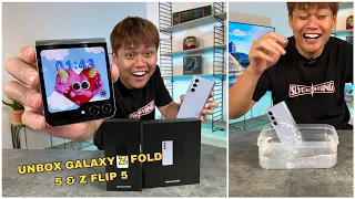 ĐẬP HỘP GALAXY Z FOLD 5 & Z FLIP 5 CHÍNH HÃNG XONG NGÂM NƯỚC THỬ:)) - GIÁ TỪ 26 TRIỆU