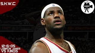 Lebron James Full Highlights vs Kings (12-6-05) 30 Pts 6 Rebs 6 Asts 2 Stls 3 Blks