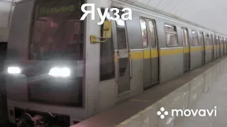 Эволюция подвижного состава в Московском метро.