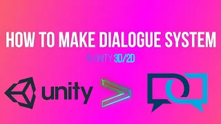 How to make a simple dialogue system for unity 3D/2D