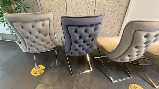 Kadirelli Chairs - Light Gray, Brown, Taupe, Charcoal